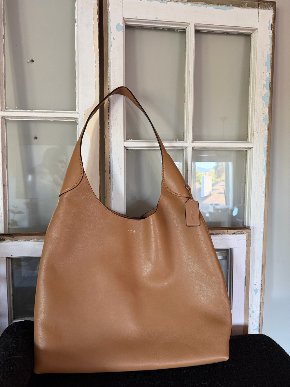 Coach Brooklyn 39 in Honey Brown